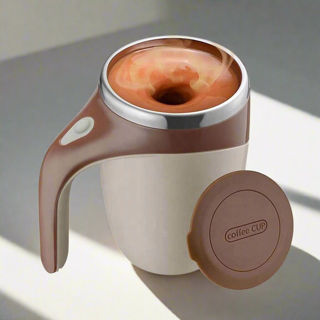 Smart Self-Stirring Mug – For Effortless Mixing