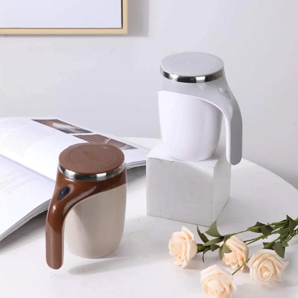 Smart Self-Stirring Mug – For Effortless Mixing