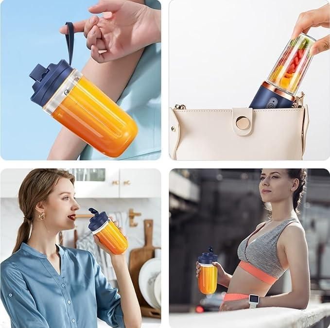 Portable Electric Juice Blender – 2-in-1 Smoothie & Juice Maker
