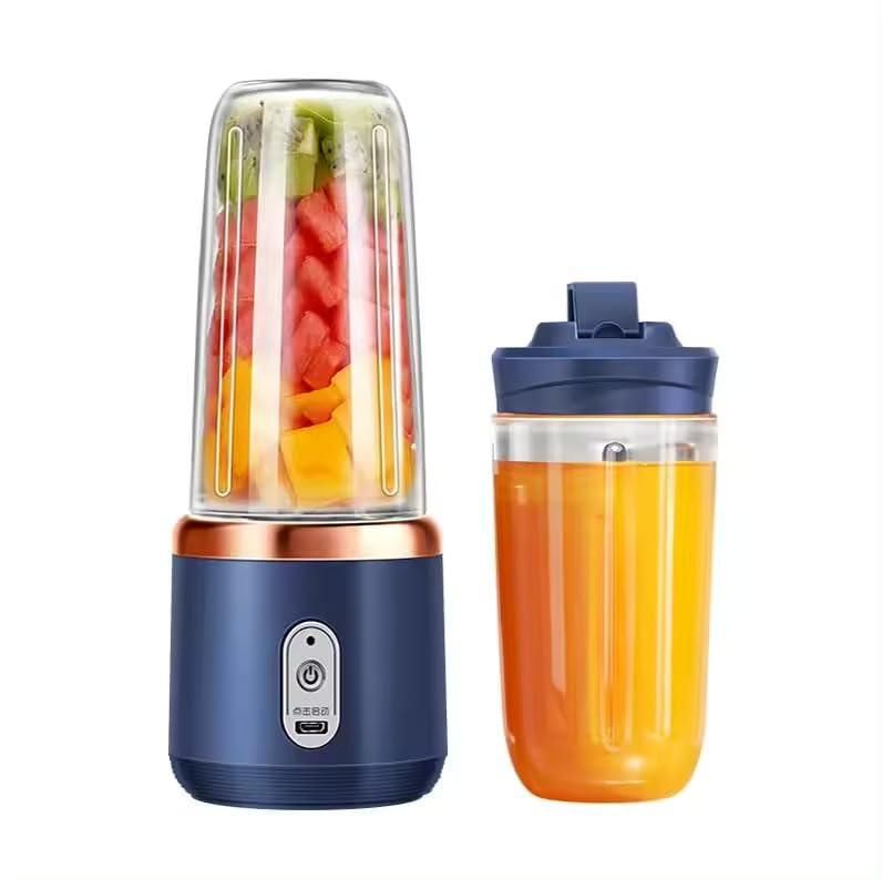 Portable Electric Juice Blender – 2-in-1 Smoothie & Juice Maker