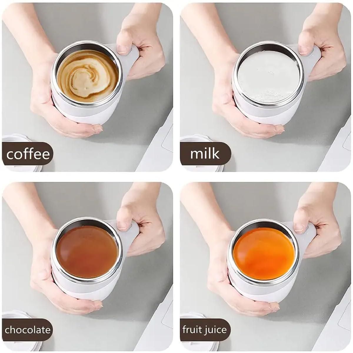 Smart Self-Stirring Mug – For Effortless Mixing